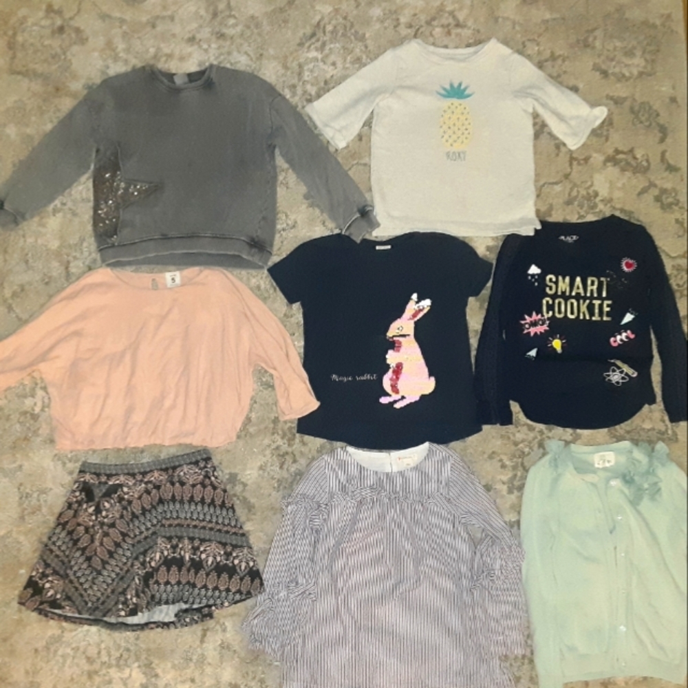 8pc Zara, Crewcuts etc Fall Girls sz6 Bundle!